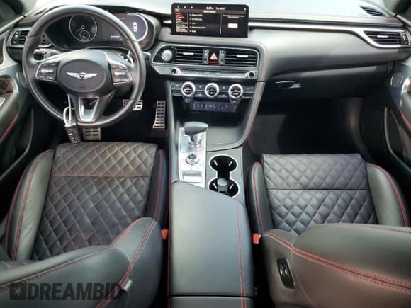 ✅ 2023 Genesis G70 3.3T • VIN: KMTG54TE6PU134482 • Лот: 85254475. Опубликован ранее на Copart с пробегом 10 592 миль. Бесплатный доступ к архиву аукционных продаж из США и подробный отчёт об истории автомобиля на DreamBid. Изображение 8.