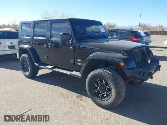 ✅ 2010 Jeep Wrangler Unlimited Sahara • VIN: 1J4BA5H12AL141419 • Лот: 43719898. Опубликован ранее на IAAI с пробегом 159 432 миль. Бесплатный доступ к архиву аукционных продаж из США и подробный отчёт об истории автомобиля на DreamBid. Изображение 1.