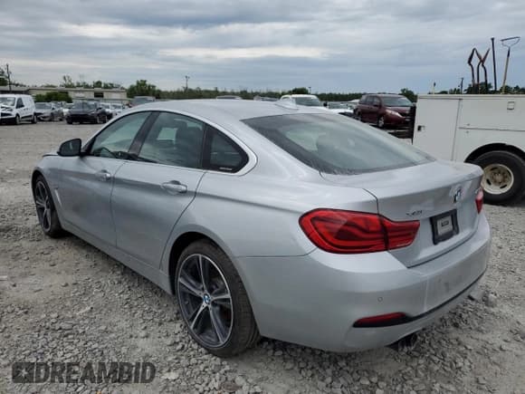 ✅ 2019 BMW 4 Series 430i xDrive • VIN: WBA4J3C53KBL06332 • Lot: 55833435. Listed on Copart with 87,410 mi. Free auction sales archive from the USA and detailed vehicle history report at DreamBid. Image 2.