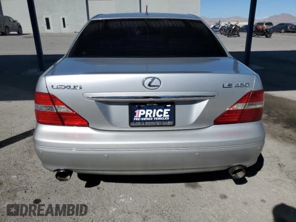 ✅ 2006 Lexus LS 430 • VIN: JTHBN36F865034057 • Lot: 85145355. Listed on Copart with 155,708 mi. Free auction sales archive from the USA and detailed vehicle history report at DreamBid. Image 6.