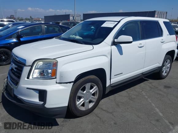 ✅ 2016 GMC Terrain SLE • VIN: 2GKALMEK2G6300674 • Lot: 43230050. Listed on IAAI with 92,342 mi. Free auction sales archive from the USA and detailed vehicle history report at DreamBid. Image 2.