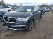 ✅ 2019 Acura MDX Technology • VIN: 5J8YD4H50KL008665 • Lot: 42043373. Listed on IAAI with 77,665 mi. Free auction sales archive from the USA and detailed vehicle history report at DreamBid. Image 2.