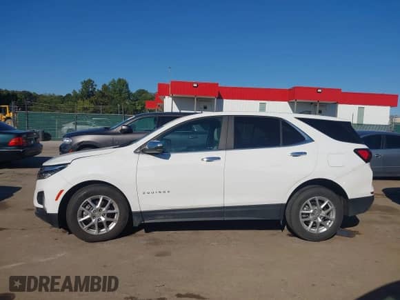 2022 Chevrolet Equinox LT with VIN 3GNAXUEV2NL189571, listed as a IAAI auction lot 43340032 with 77,628 mi miles and . Bid and sale history available at DreamBid. Image 15.