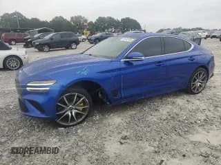 ✅ 2022 Genesis G70 3.3T • VIN: KMTG54TEXNU093688 • Лот: 85142495. Опубликован ранее на Copart с пробегом 95 531 миль. Бесплатный доступ к архиву аукционных продаж из США и подробный отчёт об истории автомобиля на DreamBid. Изображение 1.