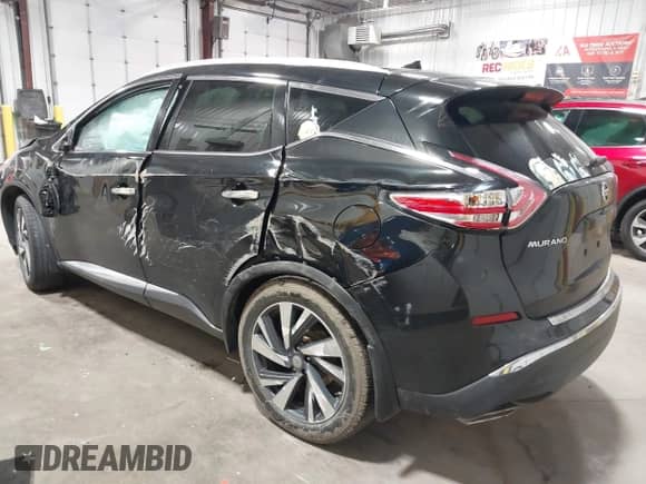 2015 Nissan Murano SL с VIN 5N1AZ2MH5FN270970, выставлен на аукционе IAAI как лот 43262814 с пробегом Не указан миль и . История ставок и продаж доступна на DreamBid. Изображение 3.