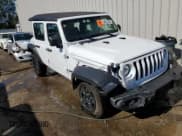 ✅ 2022 Jeep Wrangler Unlimited High Tide • VIN: 1C4HJXDG8NW224766 • Lot: 64814342. Listed on Copart with 5,598 mi. Free auction sales archive from the USA and detailed vehicle history report at DreamBid. Image 1.