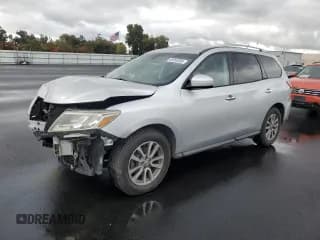 ✅ 2015 Nissan Pathfinder SV • VIN: 5N1AR2MN1FC673085 • Lot: 93355555. Wystawiony na Copart z przebiegiem 124 025 mil. Bezpłatny archiwum sprzedaży aukcyjnych z USA i szczegółowy raport historii pojazdu na DreamBid. Zdjęcie 1.