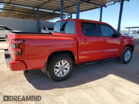 ✅ 2022 Nissan Frontier SV • VIN: 1N6ED1EJ9NN643004 • Lot: 86834595. Listed on Copart with 37,089 mi. Free auction sales archive from the USA and detailed vehicle history report at DreamBid. Image 3.