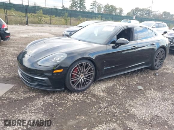 ✅ 2019 Porsche Panamera • VIN: WP0AA2A71KL100148 • Lot: 43464480. Listed on IAAI with 96,385 mi. Free auction sales archive from the USA and detailed vehicle history report at DreamBid. Image 2.