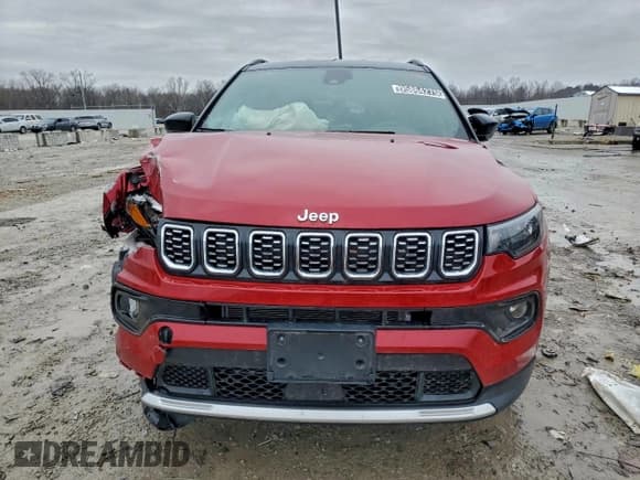 ✅ 2025 Jeep Compass Limited • VIN: 3C4NJDCN1ST599983 • Lot: 95864275. Listed on Copart with 13,708 mi. Free auction sales archive from the USA and detailed vehicle history report at DreamBid. Image 5.