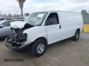 ✅ 2017 Chevrolet Express Cargo • VIN: 1GCWGAFFXH1106050 • Лот: 43438143. Опубликован ранее на IAAI с пробегом 126 166 миль. Бесплатный доступ к архиву аукционных продаж из США и подробный отчёт об истории автомобиля на DreamBid. Изображение 2.