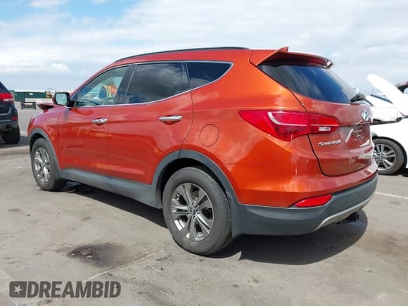 ✅ 2014 Hyundai Santa Fe • VIN: 5XYZUDLB4EG138898 • Lot: 42196491. Listed on IAAI with Not provided. Free auction sales archive from the USA and detailed vehicle history report at DreamBid. Image 3.