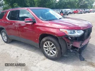 ✅ 2020 Chevrolet Traverse LT • VIN: 1GNERHKW6LJ296465 • Lot: 42566508. Wystawiony na IAAI z przebiegiem 77 678 mil. Bezpłatny archiwum sprzedaży aukcyjnych z USA i szczegółowy raport historii pojazdu na DreamBid. Zdjęcie 1.