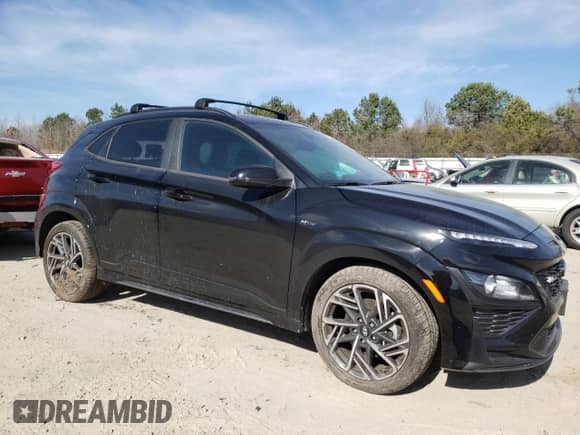 2022 Hyundai Kona N Line с VIN KM8K3CA35NU794693, выставлен на аукционе Copart как лот 40448973 с пробегом 14 235 миль миль и . История ставок и продаж доступна на DreamBid. Изображение 4.