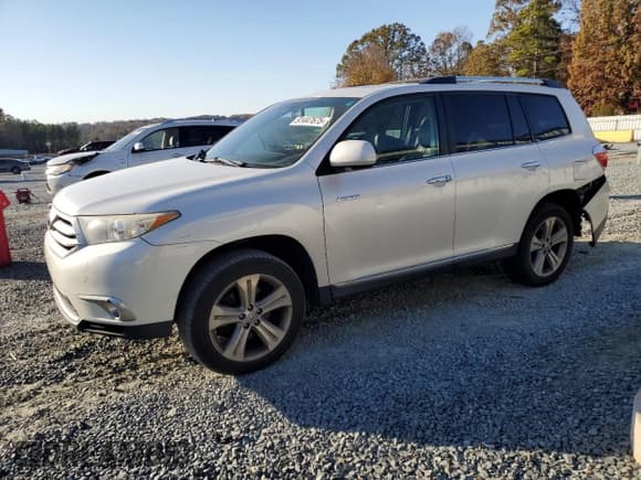 ✅ 2012 Toyota Highlander Limited • VIN: 5TDDK3EH5CS147475 • Lot: 91447675. Listed on Copart with 230,961 mi. Free auction sales archive from the USA and detailed vehicle history report at DreamBid. Image 1.