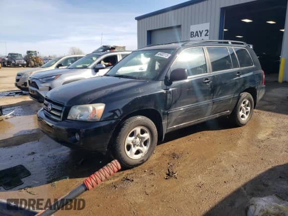 2007 Toyota Highlander w/3rd Row с VIN JTEDD21A070156294, выставлен на аукционе Copart как лот 46403115 с пробегом 187 976 миль миль и Списание • Salvage title. История ставок и продаж доступна на DreamBid. Изображение 1.