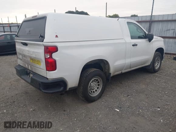 ✅ 2023 Chevrolet Silverado 1500 Work Truck • VIN: 3GCNAAEK4PG347811 • Lot: 43458685. Listed on IAAI with 184,059 mi. Free auction sales archive from the USA and detailed vehicle history report at DreamBid. Image 4.