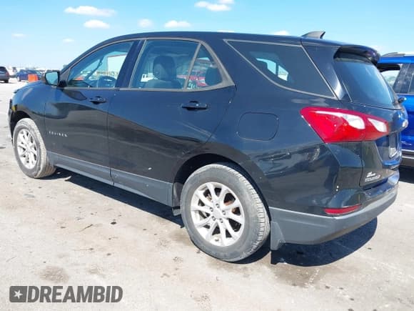 ✅ 2018 Chevrolet Equinox LS • VIN: 3GNAXHEV4JL347605 • Lot: 43313680. Listed on IAAI with 94,047 mi. Free auction sales archive from the USA and detailed vehicle history report at DreamBid. Image 3.