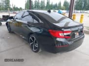 ✅ 2019 Honda Accord Sport • VIN: 1HGCV2F37KA021812 • Lot: 42505274. Listed on IAAI with 128,584 mi. Free auction sales archive from the USA and detailed vehicle history report at DreamBid. Image 3.