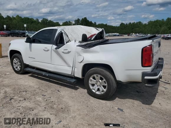 ✅ 2021 Chevrolet Colorado 2WD LT • VIN: 1GCGSCEN1M1132019 • Lot: 56186425. Wystawiony na Copart z przebiegiem 90 238 mil. Bezpłatny archiwum sprzedaży aukcyjnych z USA i szczegółowy raport historii pojazdu na DreamBid. Zdjęcie 2.