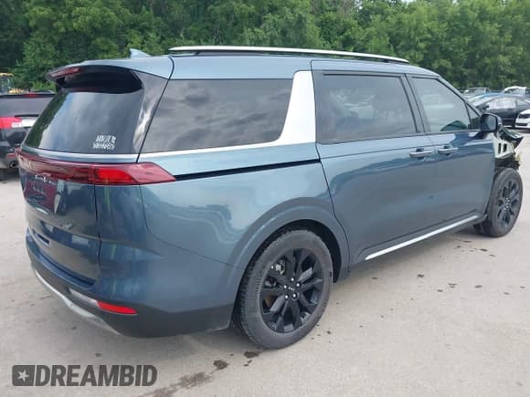 ✅ 2024 Kia Carnival SX Prestige • VIN: KNDNE5H36R6424876 • Lot: 42371145. Listed on IAAI with 23,351 mi. Free auction sales archive from the USA and detailed vehicle history report at DreamBid. Image 4.