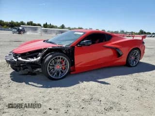 ✅ 2023 Chevrolet Corvette 2LT • VIN: 1G1YB2D41P5108591 • Lot: 65610735. Wystawiony na Copart z przebiegiem 6 255 mil. Bezpłatny archiwum sprzedaży aukcyjnych z USA i szczegółowy raport historii pojazdu na DreamBid. Zdjęcie 1.