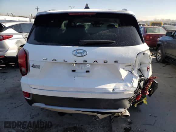 2020 Hyundai Palisade SEL z VIN KM8R4DHE4LU073349, wystawiony jako Copart lot #46807353 z przebiegiem 20 595 mil mil oraz . Historia ofert i sprzedaży dostępna na DreamBid. Obrazek 6.