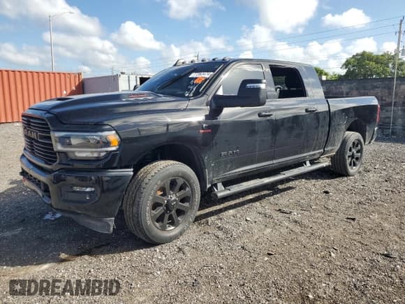 ✅ 2024 Ram 2500 Laramie • VIN: 3C6UR5NL5RG125812 • Lot: 77317614. Listed on Copart with Not provided. Free auction sales archive from the USA and detailed vehicle history report at DreamBid. Image 1.
