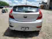 2017 Hyundai Accent Sport with VIN KMHCU5AE0HU325725, listed as a Copart auction lot 60885285 with 110,708 mi miles and Salvage title. Bid and sale history available at DreamBid. Image 6.