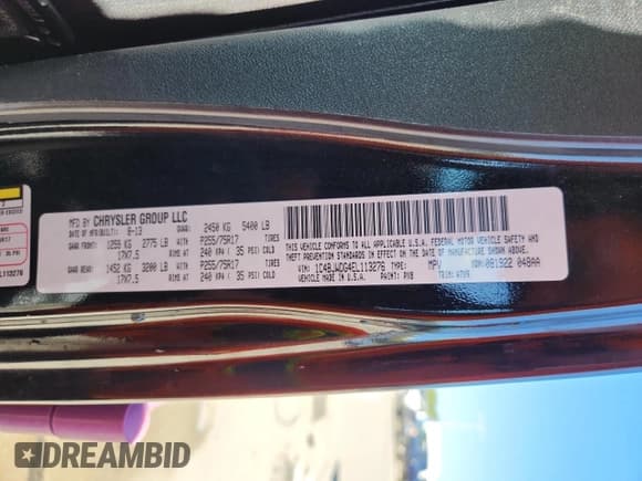 ✅ 2014 Jeep Wrangler Unlimited Sport • VIN: 1C4BJWDG4EL113276 • Lot: 84643525. Listed on Copart with 165,649 mi. Free auction sales archive from the USA and detailed vehicle history report at DreamBid. Image 13.