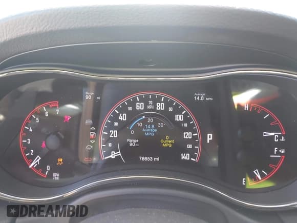 ✅ 2018 Dodge Durango GT • VIN: 1C4RDHDG2JC222105 • Lot: 42716409. Wystawiony na IAAI z przebiegiem 76 653 mil. Bezpłatny archiwum sprzedaży aukcyjnych z USA i szczegółowy raport historii pojazdu na DreamBid. Zdjęcie 7.