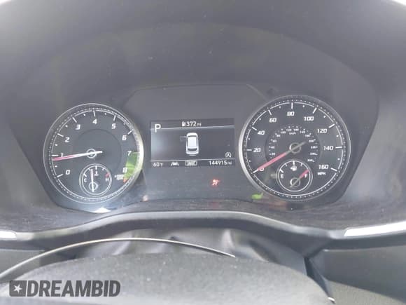 ✅ 2021 Hyundai Santa Fe SE • VIN: 5NMS14AJ6MH330395 • Lot: 43541240. Listed on IAAI with 144,915 mi. Free auction sales archive from the USA and detailed vehicle history report at DreamBid. Image 7.