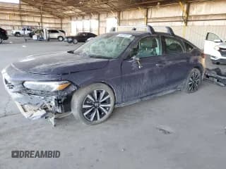 ✅ 2024 Honda Civic EX-L • VIN: 19XFL1H73RE027609 • Lot: 70431605. Listed on Copart with 11,067 mi. Free auction sales archive from the USA and detailed vehicle history report at DreamBid. Image 1.