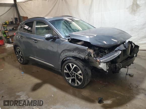 ✅ 2023 Hyundai Kona Limited • VIN: KM8K5CA30PU037777 • Lot: 93395585. Wystawiony na Copart z przebiegiem 37 277 mil. Bezpłatny archiwum sprzedaży aukcyjnych z USA i szczegółowy raport historii pojazdu na DreamBid. Zdjęcie 4.