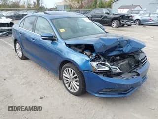 ✅ 2016 Volkswagen Jetta SEL • VIN: 3VWL17AJ7GM358095 • Lot: 43461162. Wystawiony na IAAI z przebiegiem 139 581 mil. Bezpłatny archiwum sprzedaży aukcyjnych z USA i szczegółowy raport historii pojazdu na DreamBid. Zdjęcie 1.