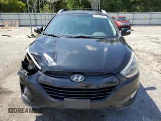 2014 Hyundai Tucson Walking Dead Edition with VIN KM8JUCAG8EU936627, listed as a Copart auction lot 56313984 with 109,412 mi miles and Salvage title. Bid and sale history available at DreamBid. Image 5.