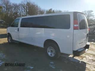 2023 Chevrolet Express Passenger LS с VIN 1GAZGNFP7P1234198, выставлен на аукционе Copart как лот 85733764 с пробегом 18 464 миль миль и На запчасти • Non repairable. История ставок и продаж доступна на DreamBid. Изображение 2.