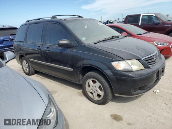 ✅ 2001 Mazda MPV DX • VIN: JM3LW28G310173674 • Lot: 75312034. Listed on Copart with Not provided. Free auction sales archive from the USA and detailed vehicle history report at DreamBid. Image 4.