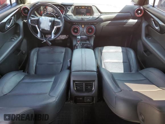 ✅ 2019 Chevrolet Blazer RS • VIN: 3GNKBERS1KS684676 • Lot: 56251875. Listed on Copart with 59,503 mi. Free auction sales archive from the USA and detailed vehicle history report at DreamBid. Image 8.