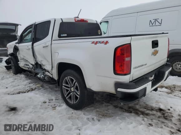 ✅ 2020 Chevrolet Colorado 4WD Work Truck • VIN: 1GCGTBEN9L1137345 • Лот: 39148014. Опубликован ранее на Copart с пробегом 65 547 миль. Бесплатный доступ к архиву аукционных продаж из США и подробный отчёт об истории автомобиля на DreamBid. Изображение 2.