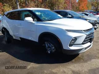 2024 Chevrolet Blazer LT with VIN 3GNKBCR46RS161153, listed as a IAAI auction lot 43515792 with 22,721 mi miles and . Bid and sale history available at DreamBid. Image 1.