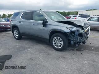 ✅ 2023 Chevrolet Traverse LS • VIN: 1GNERFKW9PJ103686 • Lot: 43548029. Wystawiony na IAAI z przebiegiem 16 853 mil. Bezpłatny archiwum sprzedaży aukcyjnych z USA i szczegółowy raport historii pojazdu na DreamBid. Zdjęcie 1.