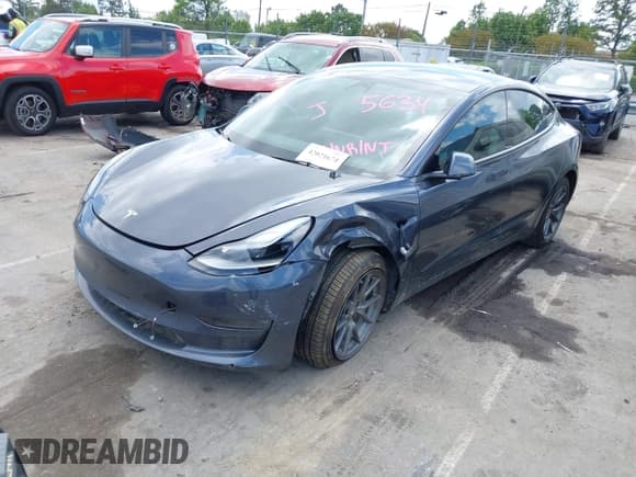 ✅ 2022 Tesla Model 3 Long Range • VIN: 5YJ3E1EB4NF175634 • Lot: 42021674. Wystawiony na IAAI z przebiegiem 39 475 mil. Bezpłatny archiwum sprzedaży aukcyjnych z USA i szczegółowy raport historii pojazdu na DreamBid. Zdjęcie 2.