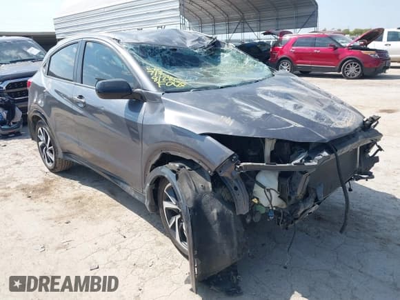 ✅ 2019 Honda HR-V Sport • VIN: 3CZRU5H11KG713360 • Lot: 43124460. Wystawiony na IAAI z przebiegiem 74 398 mil. Bezpłatny archiwum sprzedaży aukcyjnych z USA i szczegółowy raport historii pojazdu na DreamBid. Zdjęcie 1.