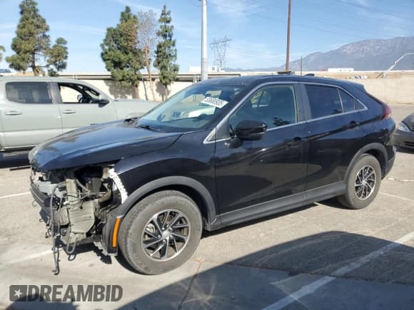 ✅ 2022 Mitsubishi Eclipse Cross ES • VIN: JA4ASUAA1NZ018100 • Lot: 53680935. Listed on Copart with 34,611 mi. Free auction sales archive from the USA and detailed vehicle history report at DreamBid. Image 1.