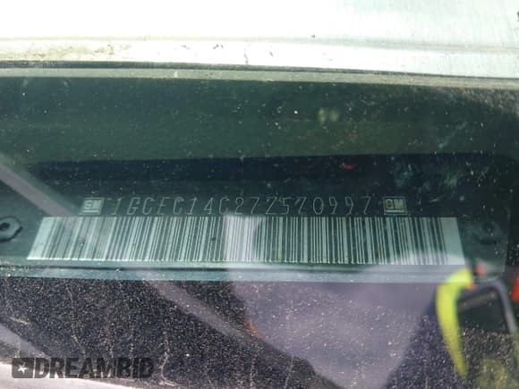 ✅ 2007 Chevrolet Silverado 1500 Work Truck • VIN: 1GCEC14C27Z570997 • Лот: 42192143. Опубликован ранее на IAAI с пробегом 215 940 миль. Бесплатный доступ к архиву аукционных продаж из США и подробный отчёт об истории автомобиля на DreamBid. Изображение 9.