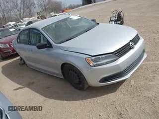 ✅ 2012 Volkswagen Jetta S • VIN: 3VW2K7AJ5CM385198 • Lot: 41806326. Listed on IAAI with 155,979 mi. Free auction sales archive from the USA and detailed vehicle history report at DreamBid. Image 1.
