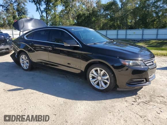 2018 Chevrolet Impala LT z VIN 1G1105S34JU114062, wystawiony jako Copart lot #90459015 z przebiegiem 156 686 mil mil oraz Szkoda całkowita • Salvage title. Historia ofert i sprzedaży dostępna na DreamBid. Obrazek 4.