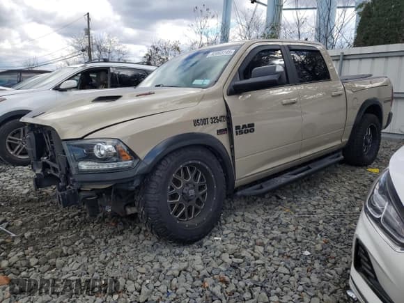 ✅ 2017 Ram 1500 Rebel • VIN: 1C6RR7YT4HS619518 • Lot: 92063745. Listed on Copart with 112,433 mi. Free auction sales archive from the USA and detailed vehicle history report at DreamBid. Image 1.