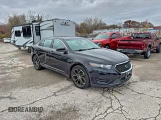 ✅ 2016 Ford Taurus SHO • VIN: 1FAHP2KT6GG130826 • Lot: 94523985. Listed on Copart with 150,565 mi. Free auction sales archive from the USA and detailed vehicle history report at DreamBid. Image 1.